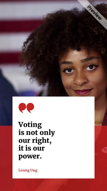 Election Day Video Template