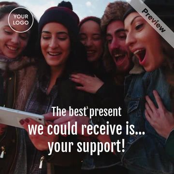 Testimonial Tuesday  | Holidays Video Template