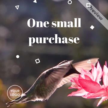 Small Business Saturday | Shop Local  Video Template