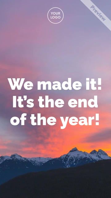 Flashback Friday | End of Year Video Template