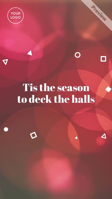 Christmas Lights Day Video Template