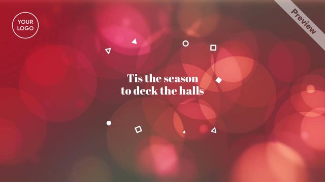 Christmas Lights Day Video Template