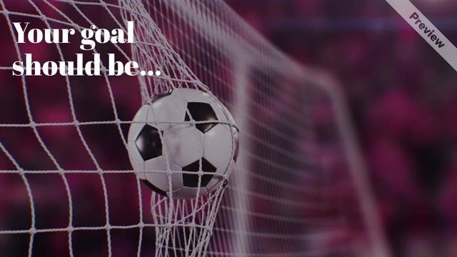 Financial Goals Video Template