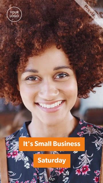Small Business Saturday | Support Us Video Template