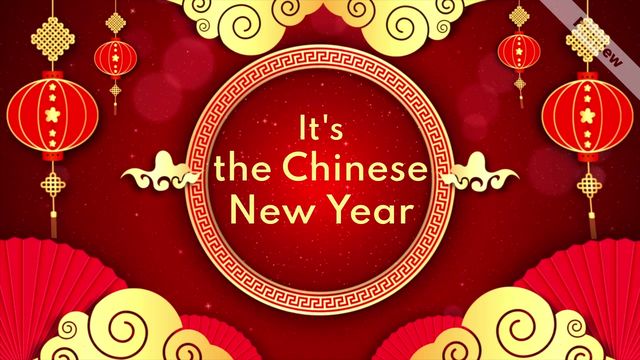 Chinese New Year | Feb 1 Video Template