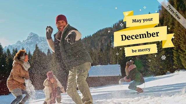 Christmas Campaign 1 | Send Cards Video Template