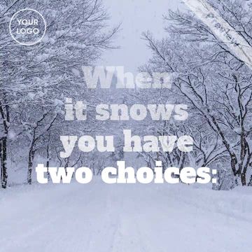 Snow Angels | Winter  Video Template