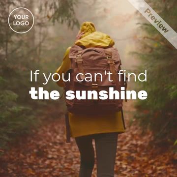 Start Shining | Inspirational  Video Template