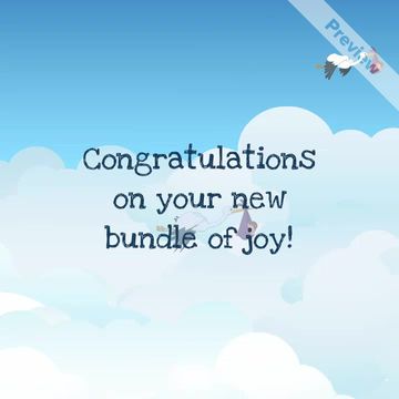 New Baby | Congratulations Video Template