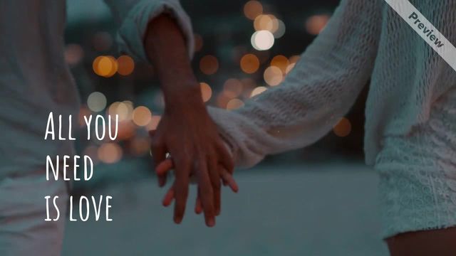 All You Need is Love Video Template