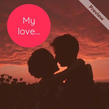 I love You | Valentine's Day  Video Template