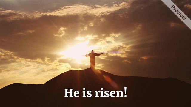 Easter Greeting | Religious  Video Template