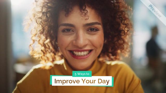 Wellness Wednesday Video Template