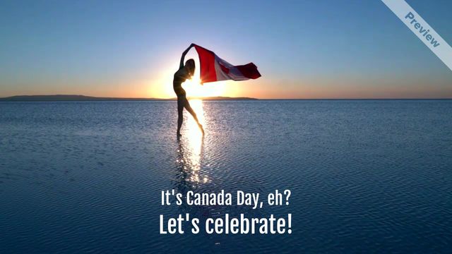 Happy Canada Day | July 1 Video Template