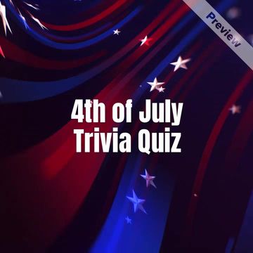 4th of July Trivia Quiz Video Template