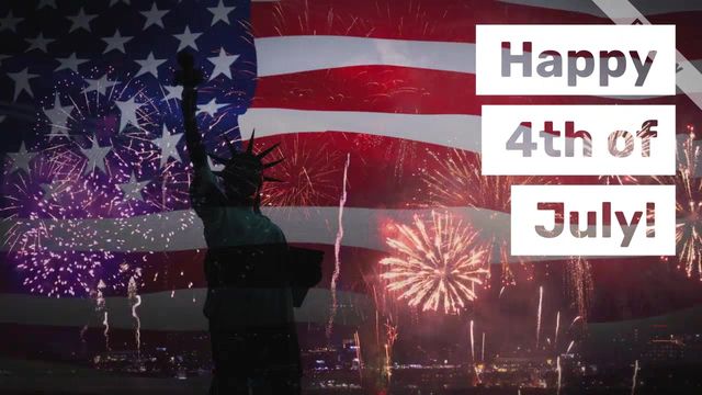 4th of July Store Hours  #4 Video Template