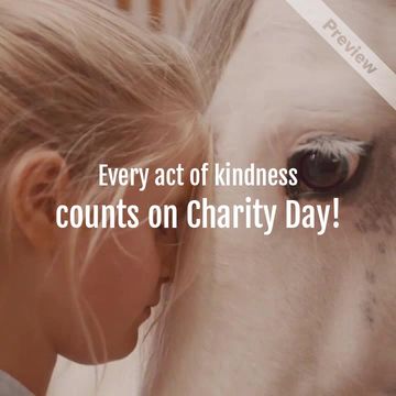 International Day of Charity | Sept 5 Video Template