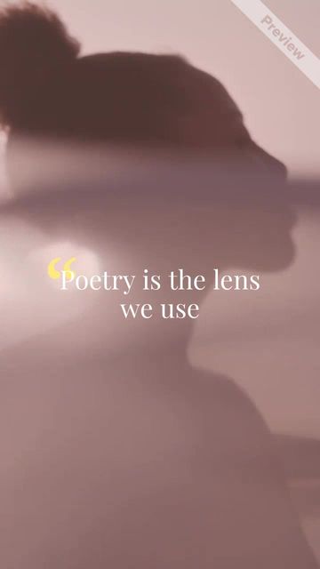 Black Poetry Day Video Template