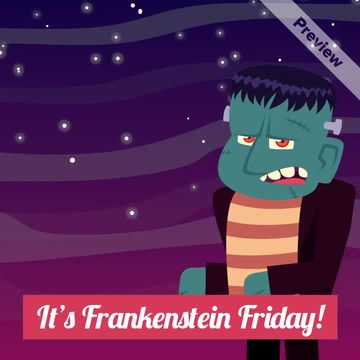 Frankenstein Friday Video Template