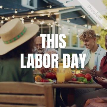 Family Sale | Labor Day Video Template