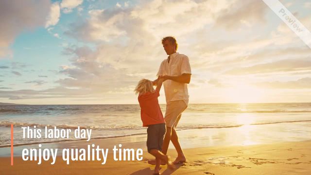 Labor Day | Beach House #3 Video Template
