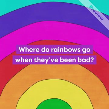 Rainbow Jail | Joke of the Day  Video Template