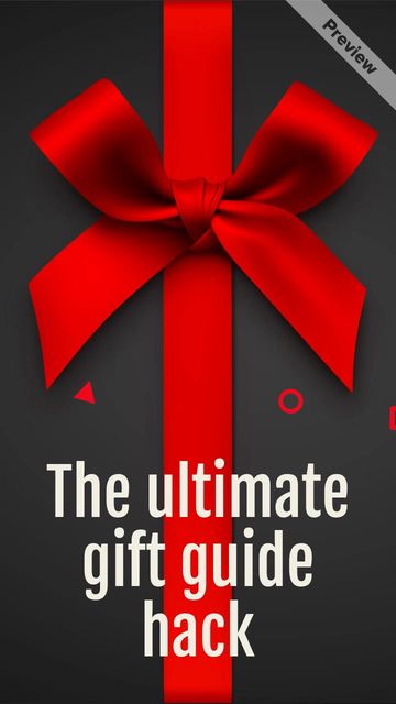Holiday Gift Guide| Video Template