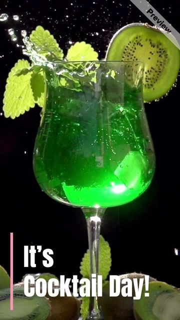 Cocktail Day Video Template