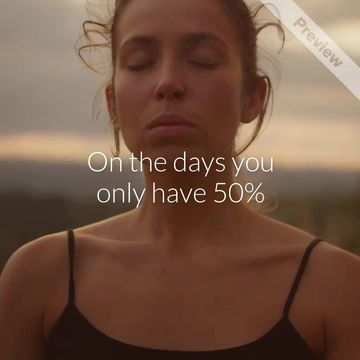 Give it Your All | Motivational Monday Video Template