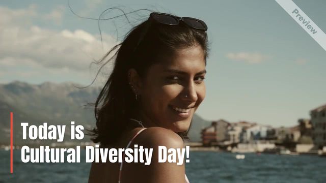 Cultural Diversity Day | May 21 Video Template