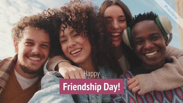 Friendship Day | July 30 Video Template