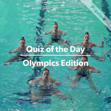 Olympics Trivia | Quiz of the Day Video Template