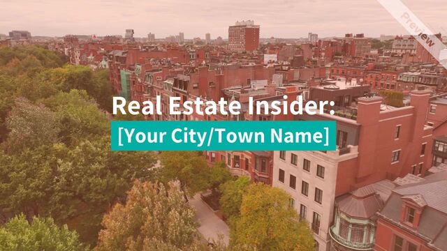 [Your Town/City] Spotlight | Real Estate Template Video Template