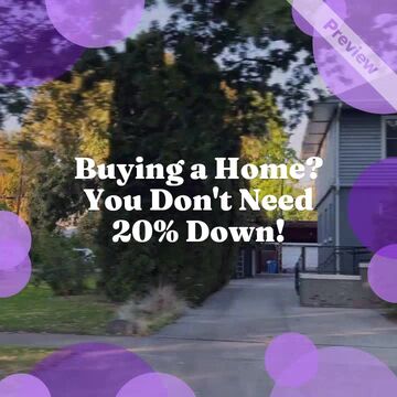 🏠 Down Payment Hacks  Video Template