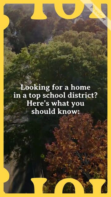 🏠 Top School Districts: Top Homes Video Template