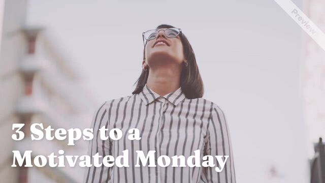 #MondayMotivation | First Steps Video Template