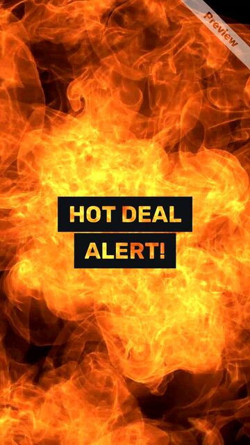 Hot Deal Alert Video Template