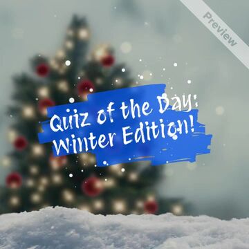 🌲 Christmas Tree Quiz  Video Template