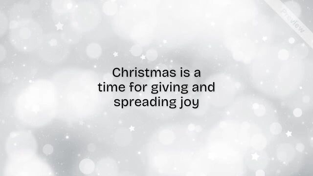 Spread Christmas Cheer! Video Template