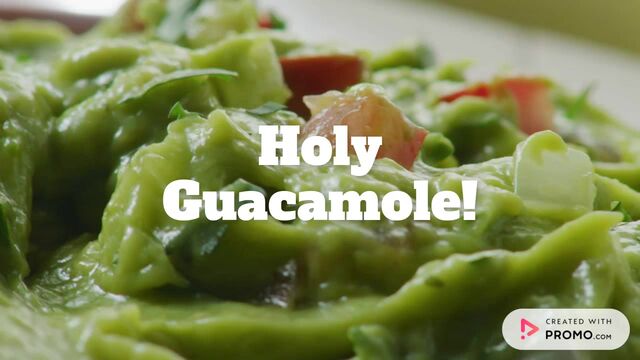Holy Guacamole! Video Template