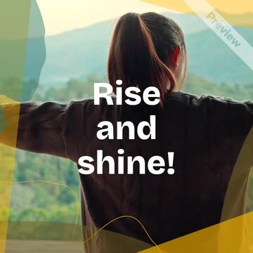 #MotivationMonday: Get That Hustle! Video Template