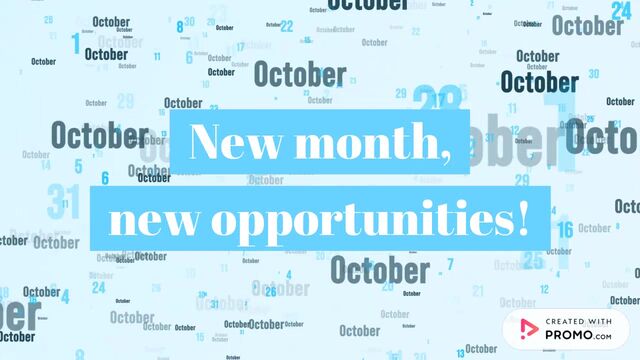 Fresh Month, Fresh Goals! Video Template