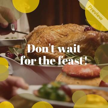 Pre-Turkey Deal Drop! Video Template