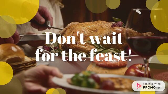 Pre-Turkey Deal Drop! Video Template