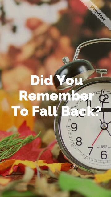 Daylight Saving Ends: Extra Hour of [Your Offer]! Video Template