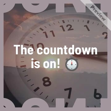 Real Estate: Spring Market Countdown (4/4) Video Template