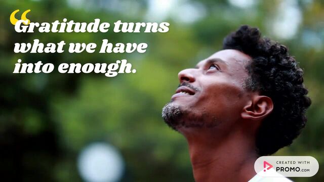 Quote of the Day: Gratitude Video Template