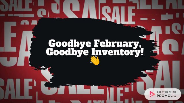 End of Month Clearance: Make Room! Video Template