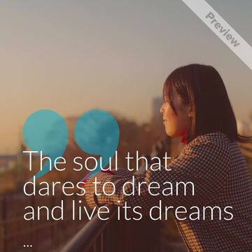 Quote of the Day Video Template