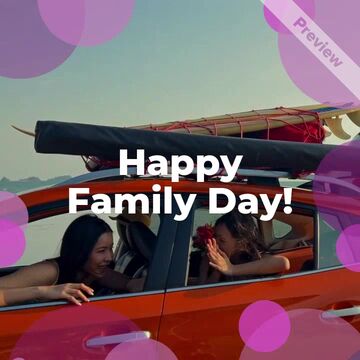 Family Day Video Template